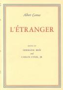 Cover of: L' Etranger by Albert Camus