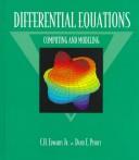 Differential equations by C. H. Edwards, David E. Penney