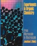 Cover of: Experiments in Organic Chemistry | Jonathan S. Nimitz