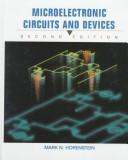 Cover of: Microelectronic circuits and devices