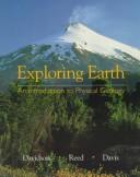 Cover of: Exploring earth by Jon P. Davidson, Walter E. Reed, Paul M. Davis, Jon P. Davidson