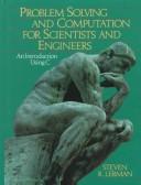 Cover of: Problem Solving and Computation for Scientists and Engineers | Steven R. Lerman