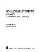 Cover of: Nonlinear systems