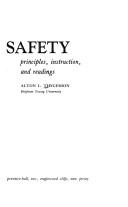 Cover of: Safety