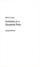Cover of: Invitation to a Dynamite Party | Peter Lovesey