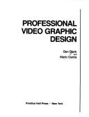 Cover of: Professional video graphic design