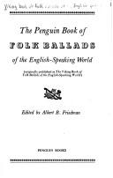 Cover of: The Penguin book of folk ballads of the English-speaking world