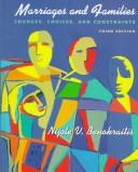 Cover of: Marriages and Families by Nijole V. Benokraitis, Nijole V. Benokraitis