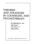 Cover of: Theories and strategies in counseling and psychotherapy