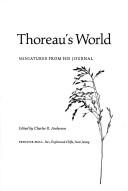 Cover of: Thoreau's World by Charles R. Anderson