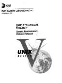 Cover of: Unix System V/386 Release 4 by AT & T Bell Laboratories. Technical Publication Dept., AT & T Bell Laboratories. Technical Publication Dept.