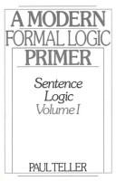 Cover of: A modern formal logic primer | Paul Teller