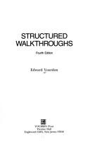 Cover of: Structured Walkthroughs (Yourdon Press Computing Series)