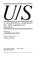Cover of: U/S
