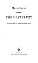 Cover of: The Master Key (King Penguin)