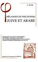 Cover of: Mélanges de philosophie juive et arabe by Salomon Munk