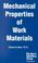 Cover of: Mechanical Properties of Work Materials