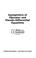 Cover of: Asymptotics of operator and pseudo-differential equations