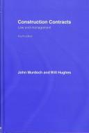 Cover of: Construction Contracts by John Murdoch