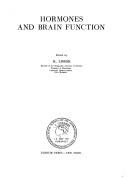 Cover of: Hormones and brain function.: [Proceedings of the Second Congress of the International Society of Psychoneuroendocrinology held in Budapest (Hungary) from July 1 to 3, 1971]