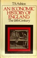 Cover of: Economic History of England by T.S. Ashton