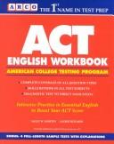 Cover of: ACT English Workbook by Arco