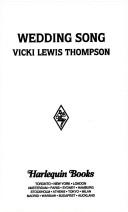 Cover of: Wedding Song (Weddings, Inc.) by Vicki Lewis Thompson