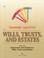 Cover of: Wills, Trusts and Estates (Casenote Legal Briefs Series)