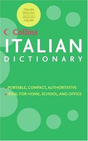 Cover of: HarperCollins Italian Dictionary: Italian-English/English-Italian