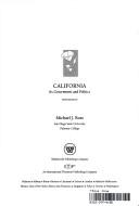 Cover of: California by Josiah Royce