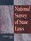 Cover of: National Survey of State Laws