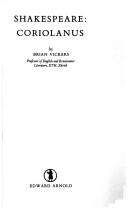 Cover of: Shakespeare, Coriolanus (Studies in English literature ; no. 58)