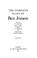 Cover of: The Complete Plays of Ben Jonson