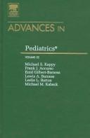 Cover of: Advances in Pediatrics (Advances)