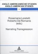 Cover of: Narrating transgression: representations of the criminal in early modern England