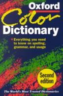 Cover of: The Oxford Colour Dictionary