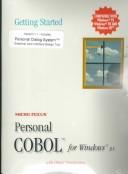 Cover of: Getting Started With Micro Focus Personal Cobol for Windows by E. Reed Doke