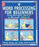 Cover of: Word Processing for Beginners | Rebecca Gilpin