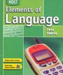 Cover of: Elements of Language: First Course