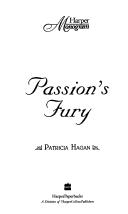 Cover of: Passion's Fury by Patricia Hagan