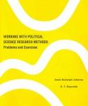 Cover of: Working with political science research methods