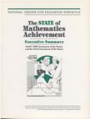 Cover of: State of Math Achievement: Naepªs  Assessment of the Nation and the Trial Assessment of the States