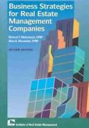Cover of: Business Strategies for Real Estate Management Companies