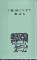 Cover of: The Mentality of Apes | 