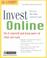 Cover of: J. K. Lasser's Invest Online