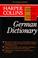 Cover of: Collins German-English, English-German dictionary