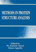 Cover of: Methods in protein structure analysis