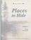 Cover of: Places to Hide