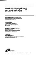 Cover of: The Psychophysiology of Low Back Pain by Adams, Nicola Adams