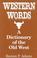 Cover of: Western Words